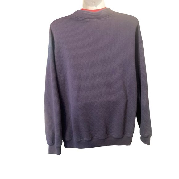 Womens Sarah Bentley Sport Vintage Pullover Top Knit XL Sweatshirt Applique - Picture 2 of 8